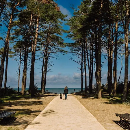 Malinowe Zacisze - żółty Сasa de vacaciones